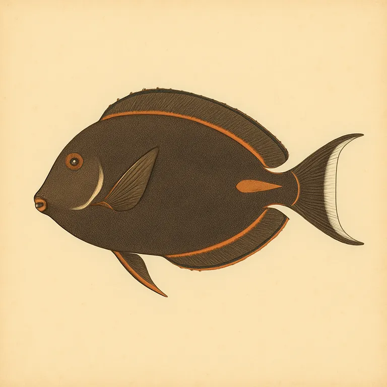 Achilles-doktersvis (Acanthurus achilles)