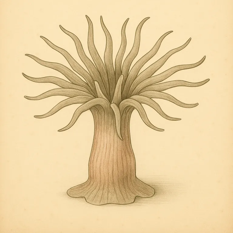 Glasanemoon (aiptasia) (Exaiptasia diaphana)