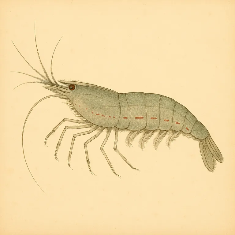 Amanogarnaal (Caridina multidentata)
