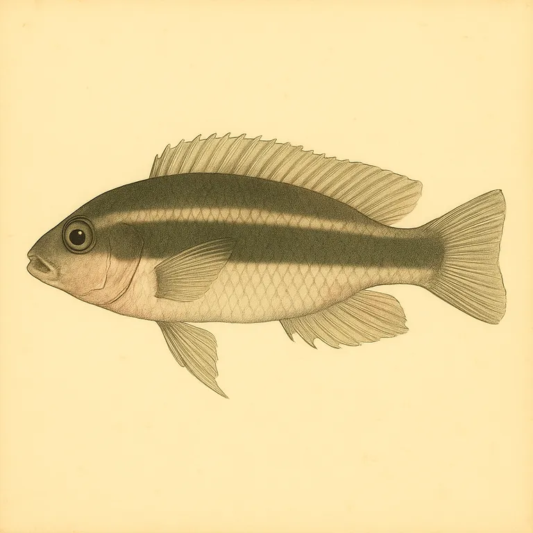 Cíclido auratus (Melanochromis auratus)