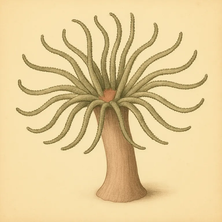 Anemone perlato (Heteractis aurora)