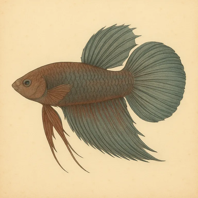 Kempvis (Betta splendens)