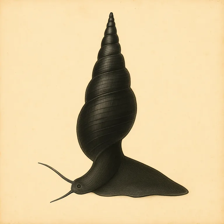 Zwarte duivelslak (Faunus ater)