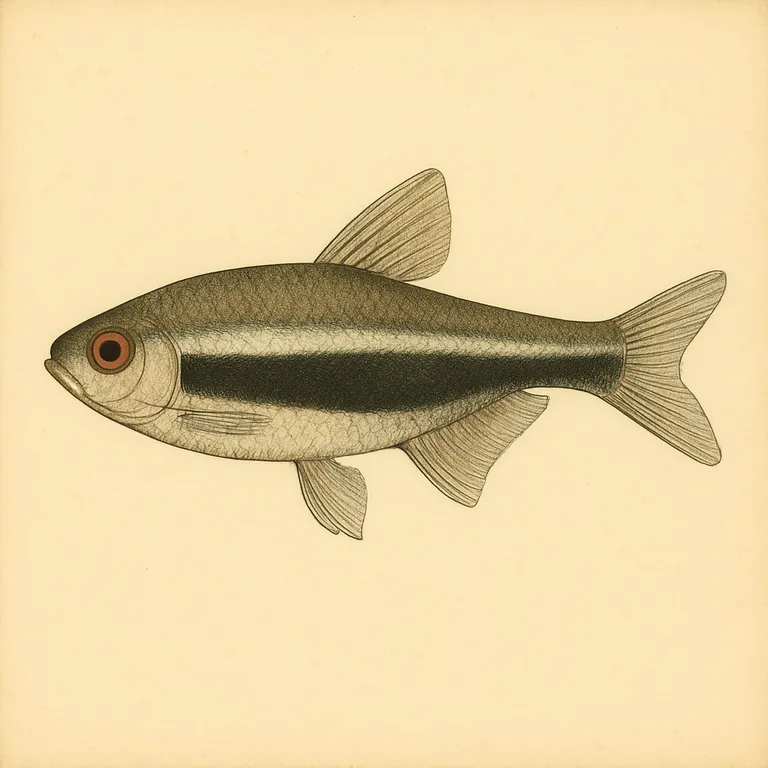 Zwarte neontetra (Hyphessobrycon herbertaxelrodi)