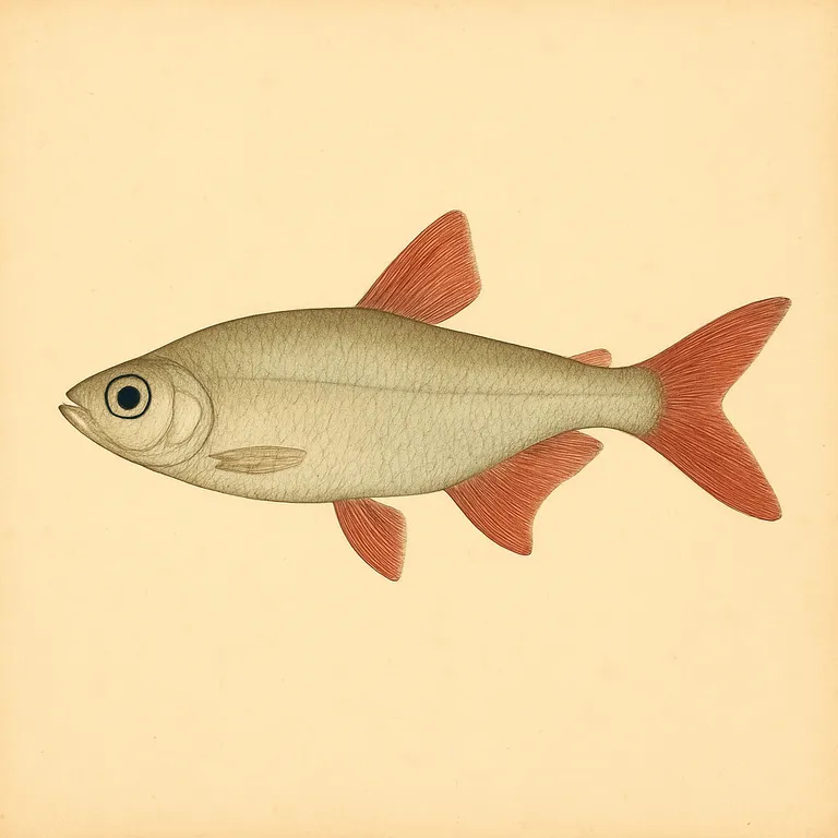 Roodvintetra (Aphyocharax anisitsi)