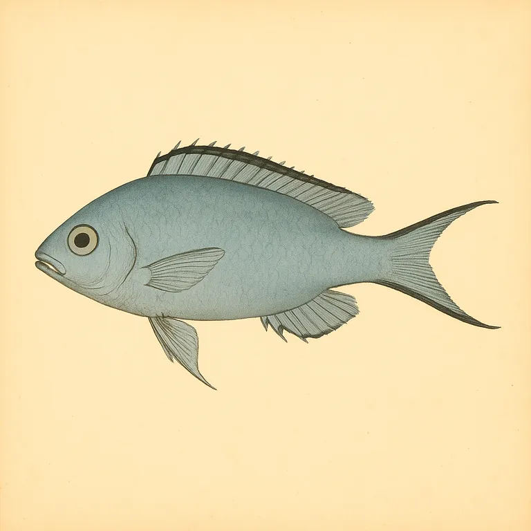 Blaues Schwalbenschwänzchen (Chromis cyanea)