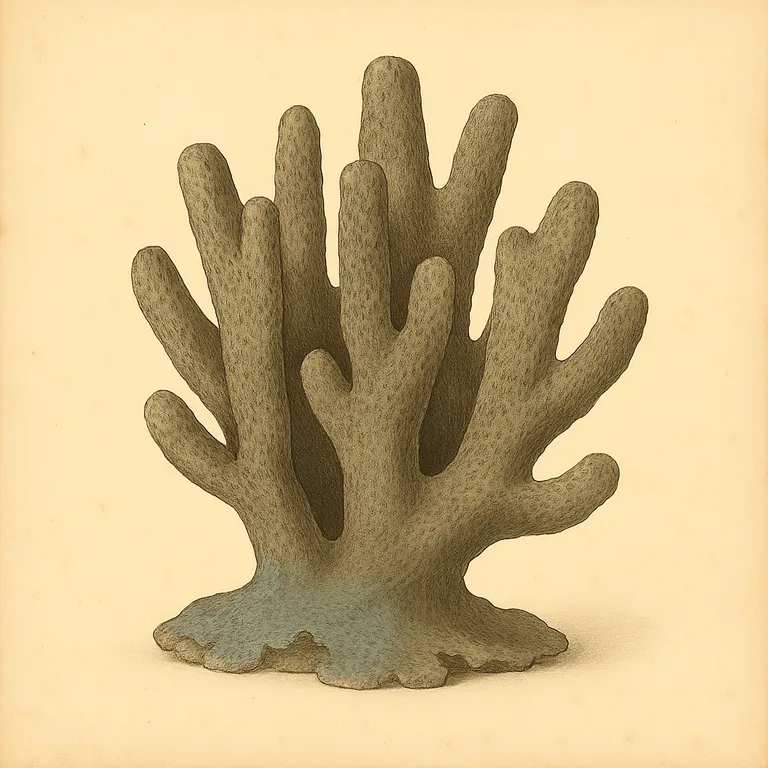 Blauw koraal (heliopora) (Heliopora coerulea)