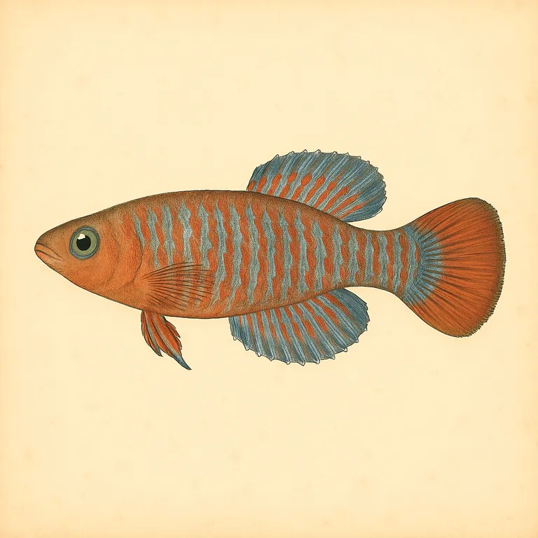 Rachovs prachtgrondel (killi) (Nothobranchius rachovii)