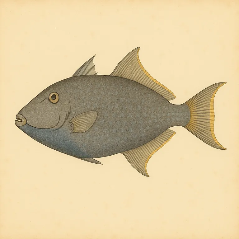 Blaukehl-Drückerfisch (Xanthichthys auromarginatus)