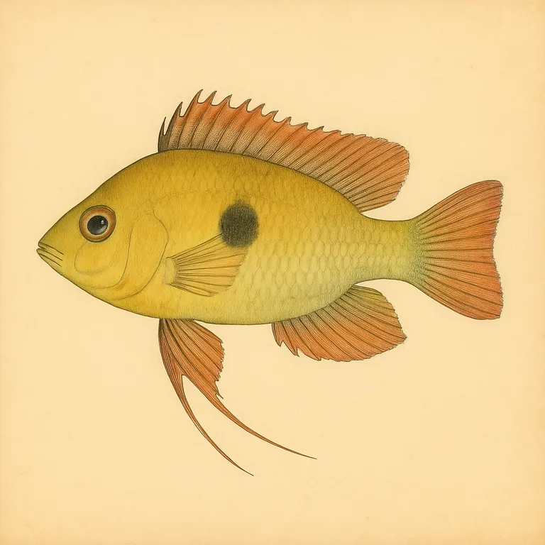 Boliviaanse vlindercichlide (Mikrogeophagus altispinosus)