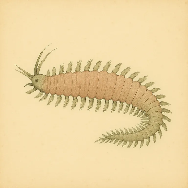 Borstelworm (Eurythoe complanata)
