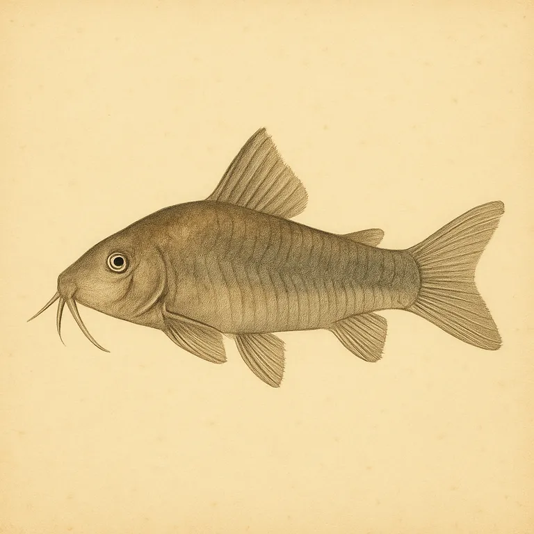 Metaal-pantsermeerval (Corydoras aeneus)