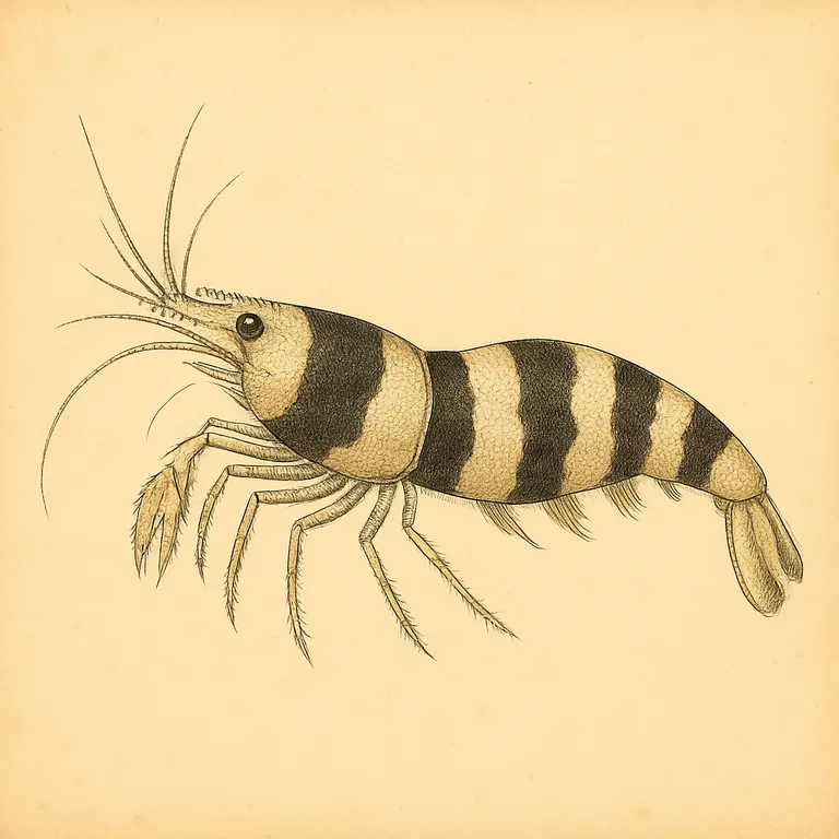 Hommelgarnaal (zoetwater) (Caridina breviata)