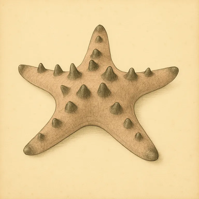 Chocoladechip-zeester (Protoreaster nodosus)