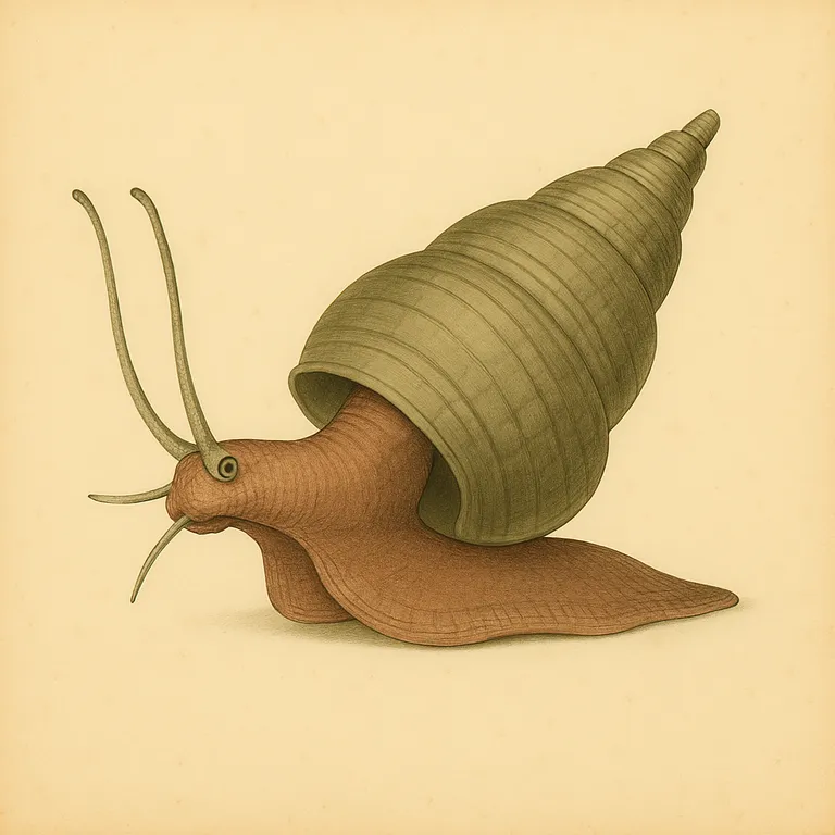 Schoko-Kaninchenschnecke (Tylomelania towutica)