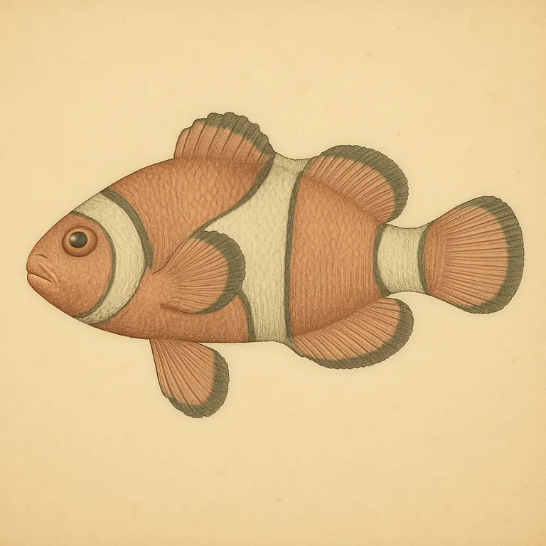 Clarks anemoonvis (Amphiprion clarkii)