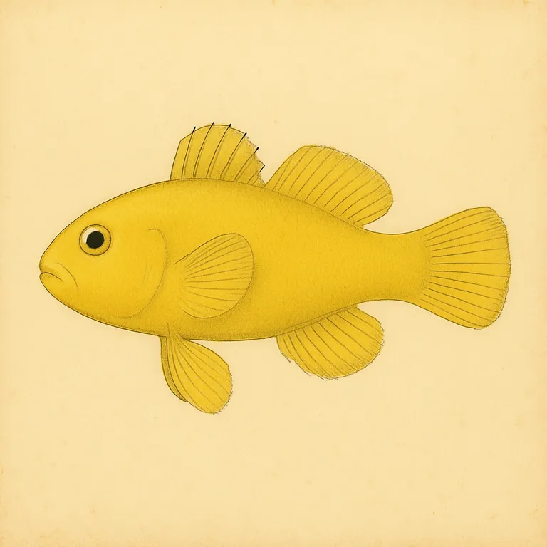 Ghiozzo pagliaccio giallo (Gobiodon okinawae)