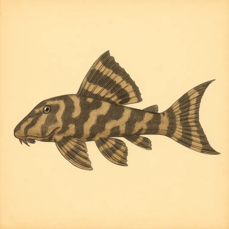 Clownpleco (Panaqolus maccus)