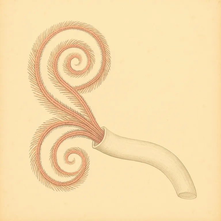 Coco worm (Protula bispiralis)