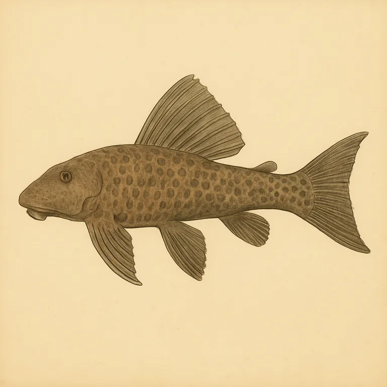 Saugmaulwels (Hypostomus plecostomus)