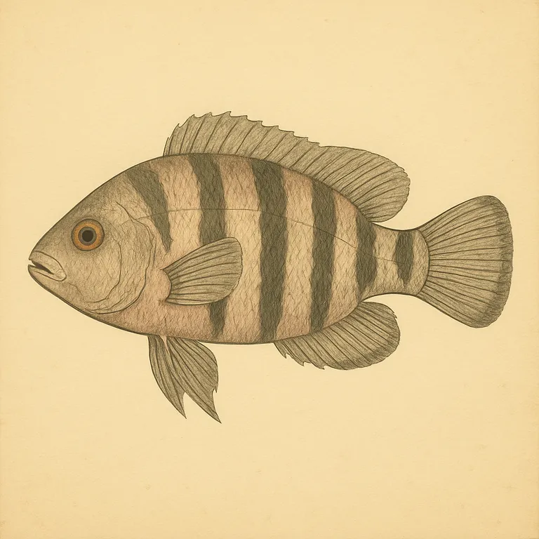 Grünflossenbuntbarsch (Amatitlania nigrofasciata)