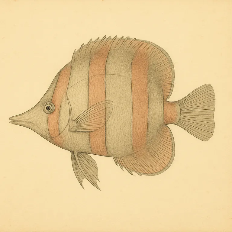 Pincetvis (Chelmon rostratus)