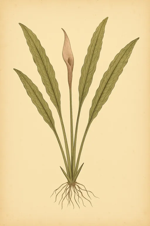 Cryptocoryne balansae (Cryptocoryne balansae)