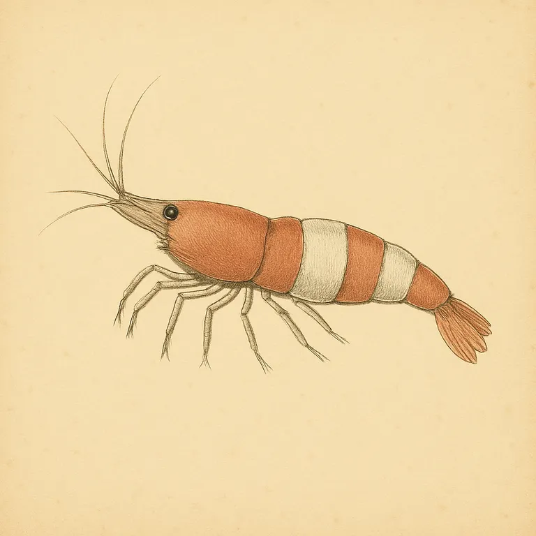 Crystal red-garnaal (Caridina cantonensis)