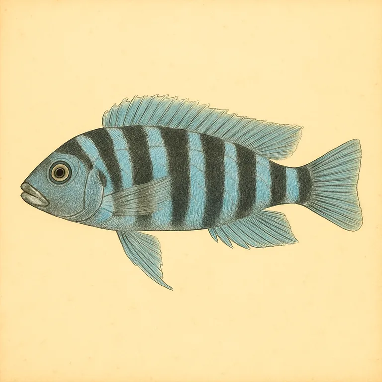 Demasoni-cichlide (Chindongo demasoni)