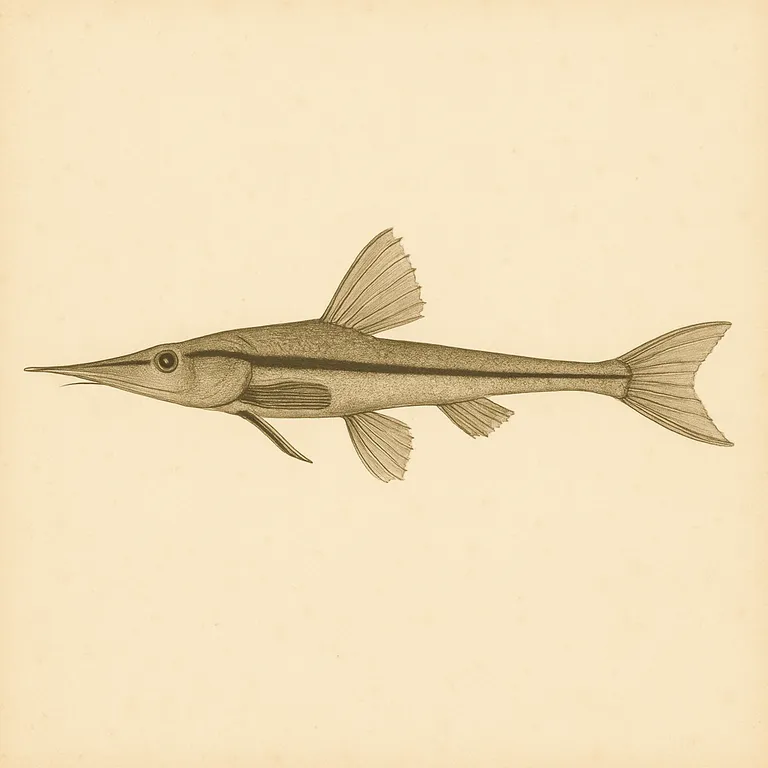 Naaldmeerval (Farlowella acus)