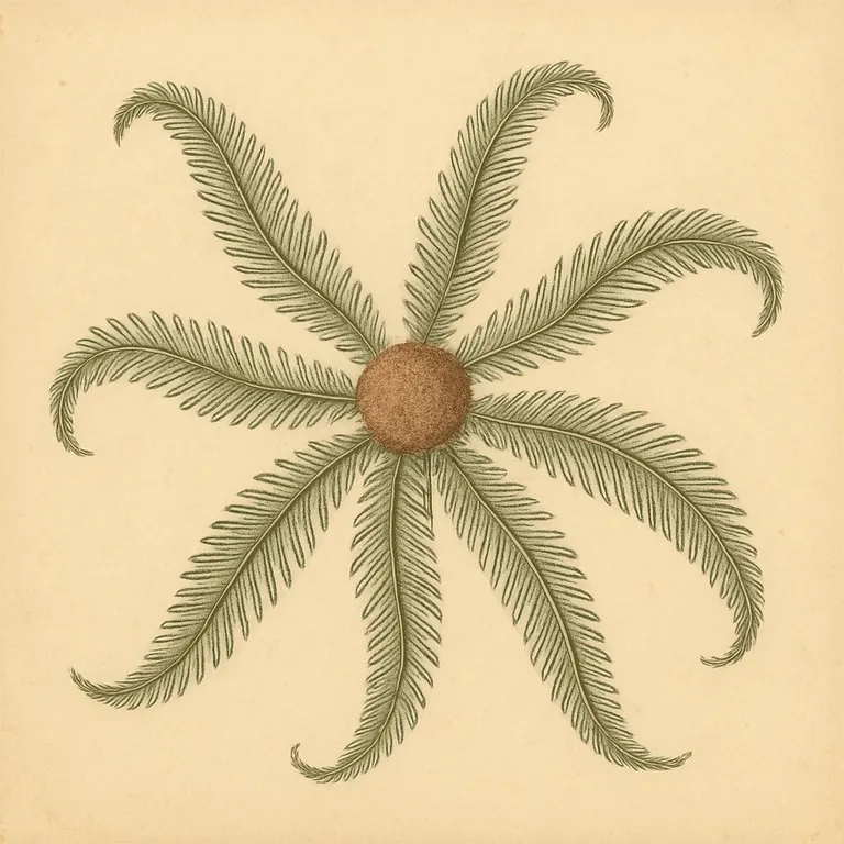 Zeelelie (crinoïde) (Crinoidea sp.)