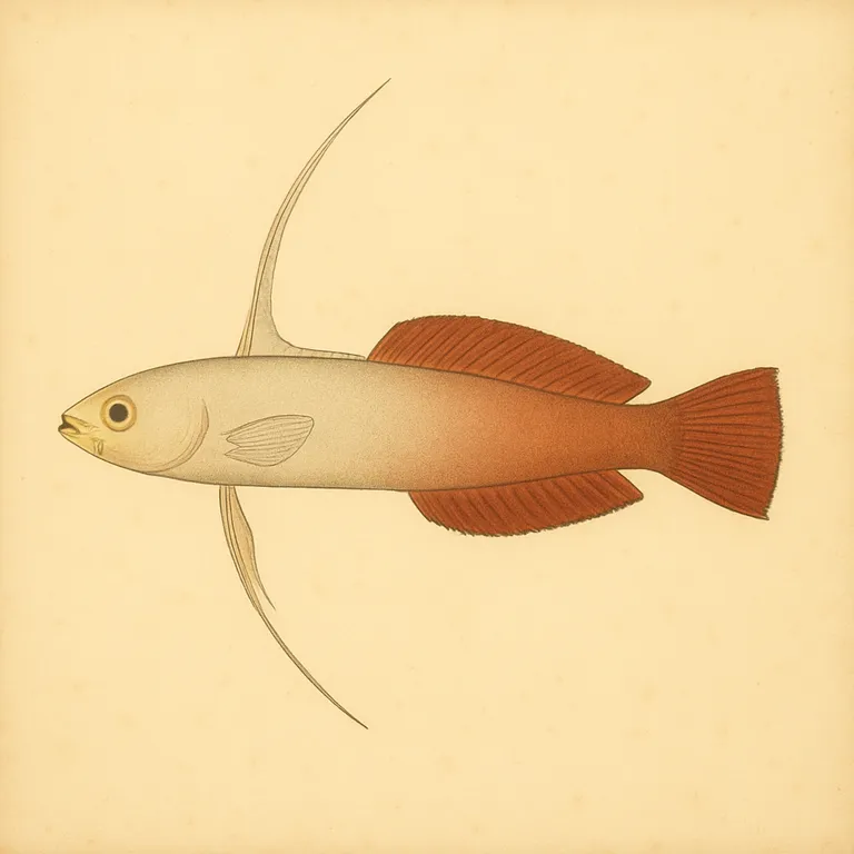Vuurgrondel (Nemateleotris magnifica)