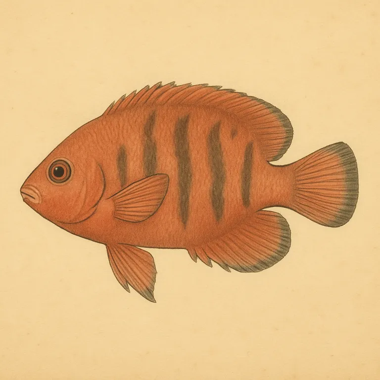 Vlamdwergkeizersvis (Centropyge loricula)