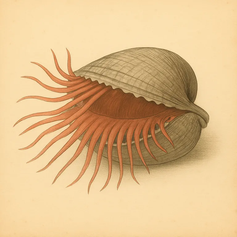 Vlamschelp (Ctenoides scaber)