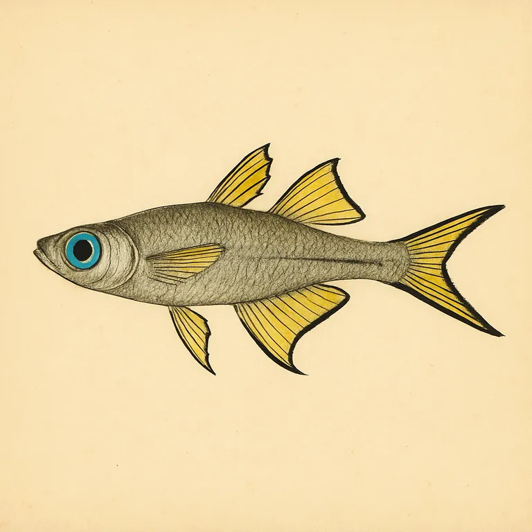 Vorkstaart-blauwoog (Pseudomugil furcatus)