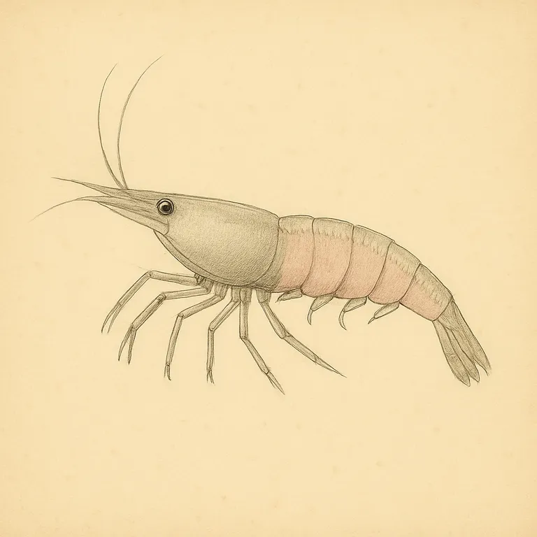 Glasgarnaal (Palaemonetes paludosus)