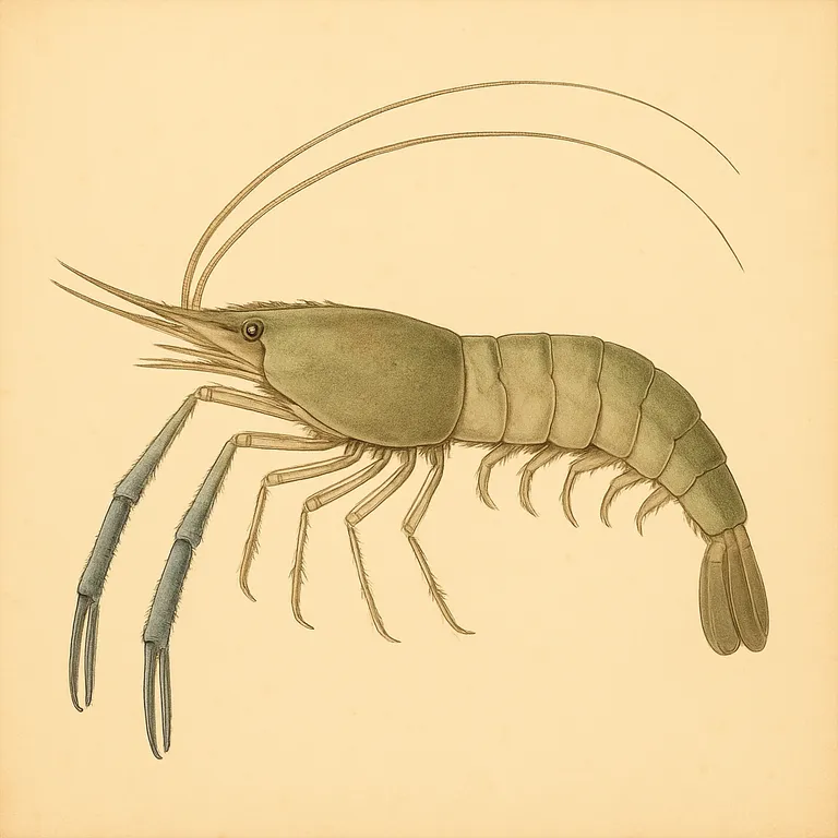 Reuzensteurgarnaal (Macrobrachium rosenbergii)