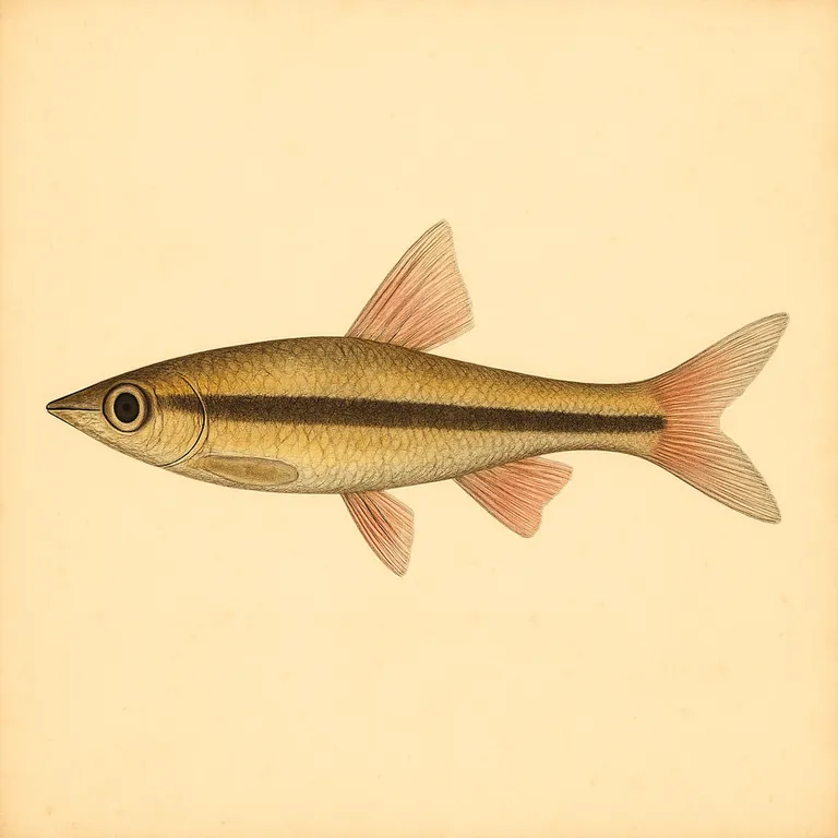 Gouden potloodvisje (Nannostomus beckfordi)