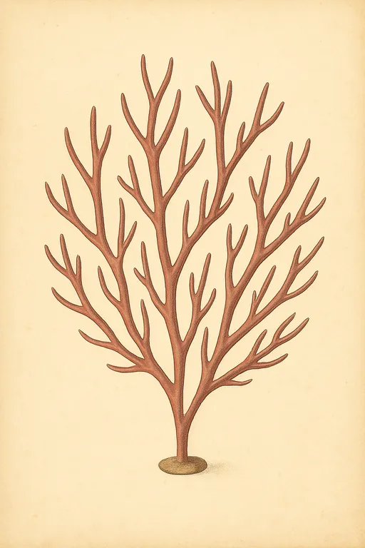 Gracilaria (rode macroalg) (Gracilaria sp.)