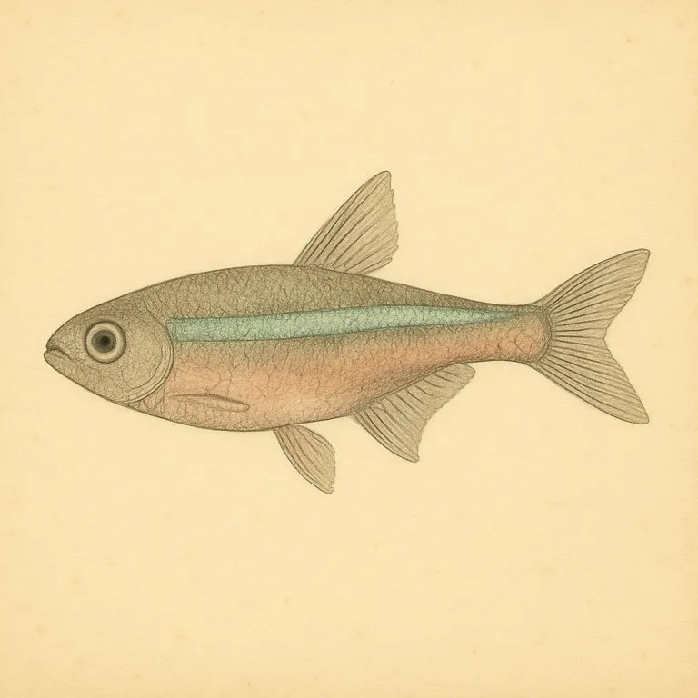Groene neontetra (Paracheirodon simulans)