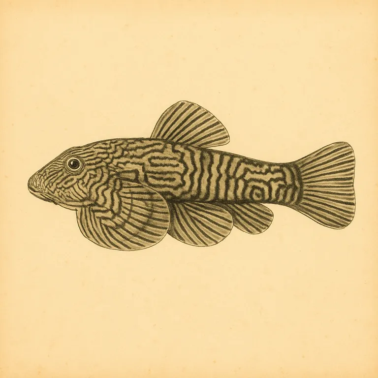 Loche de torrent (Sewellia lineolata)