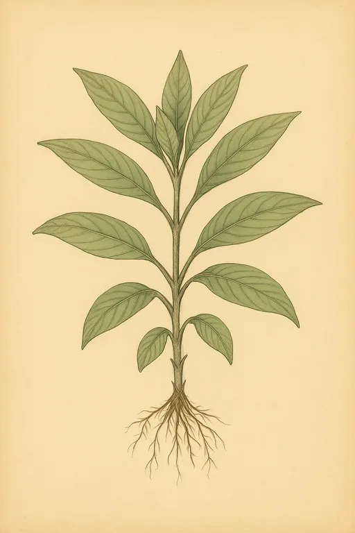 Tempelplant (Hygrophila corymbosa)
