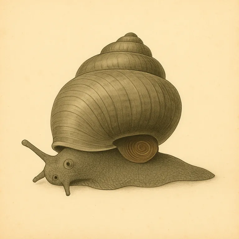 Japanse deurtjesslak (Viviparus malleatus)