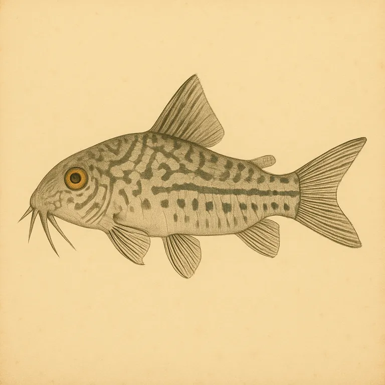 Luipaard-pantsermeerval (Corydoras julii)