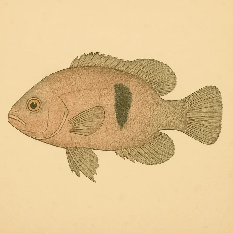 Sleutelgatcichlide (Cleithracara maronii)