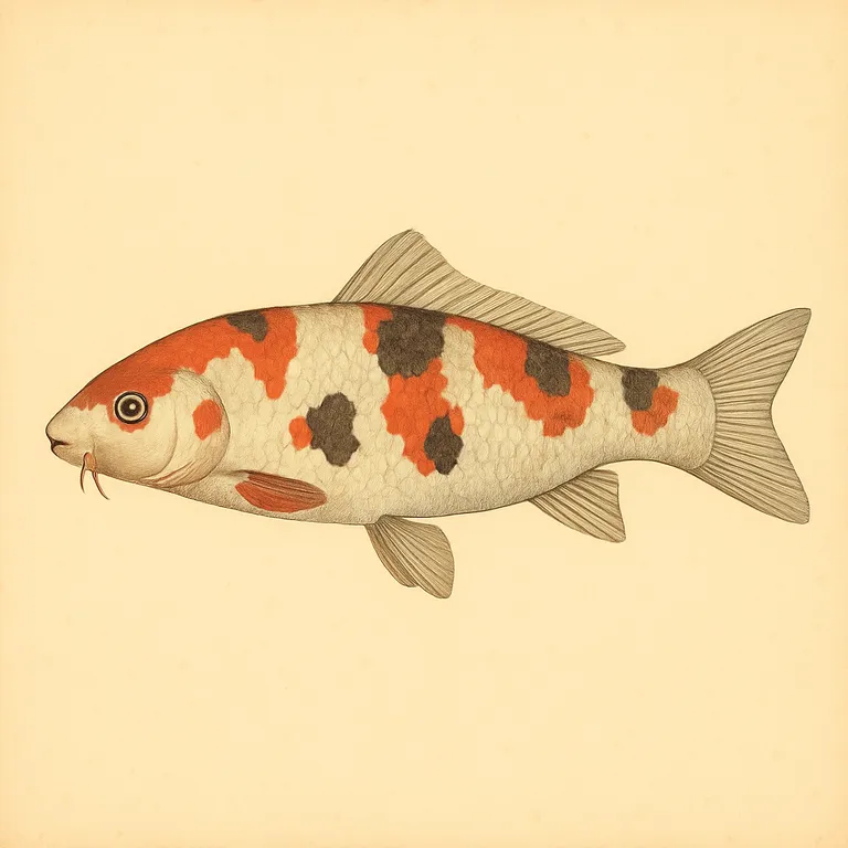 Koi (Cyprinus rubrofuscus)