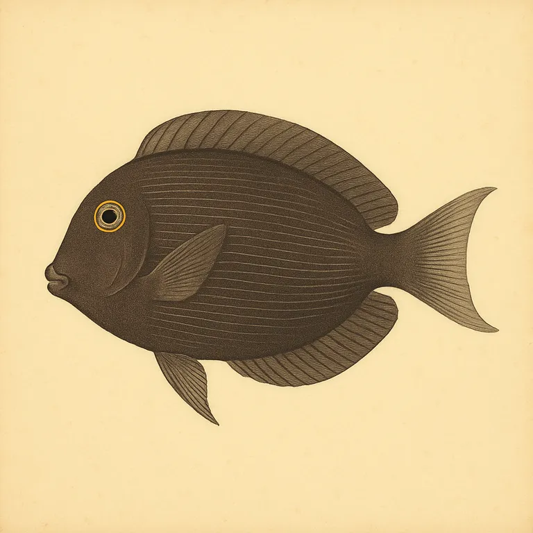 Chirurgo kole (Ctenochaetus strigosus)