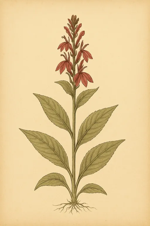 Kardinals-Lobelie (Lobelia cardinalis)