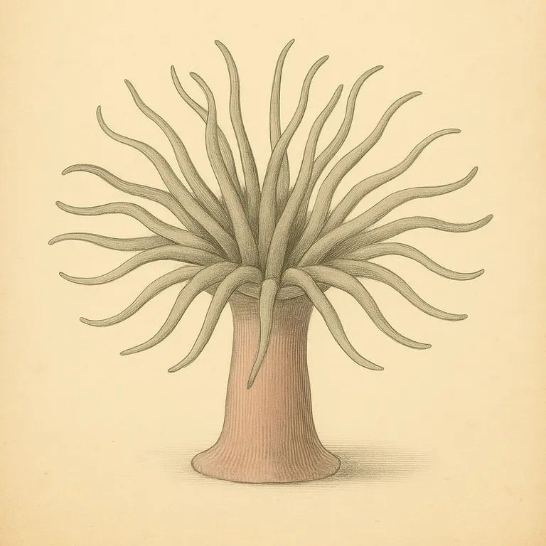 Langtentakel-anemoon (Macrodactyla doreensis)