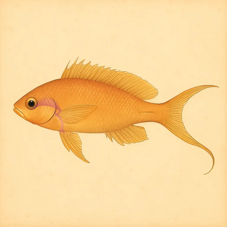 Lierstaart-anthias (Pseudanthias squamipinnis)